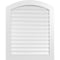 Ekena Millwork Arch Top Surface Mount PVC Gable Vent: Non-Functional, w/ 3-1/2"W x 1"P Standard Frame, 34"W x 40"H GVPAR34X4001SN - alternate 1